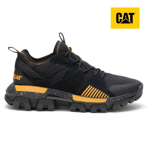 CAT Raider Sport Men's Sneakers Black/Yellow (AU Q-783) Australia